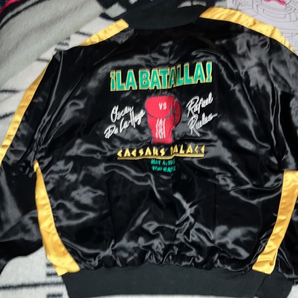 Brand new bomber jacket with tag from Caesar palace May 6,1995 szL - Picture 2 of 5